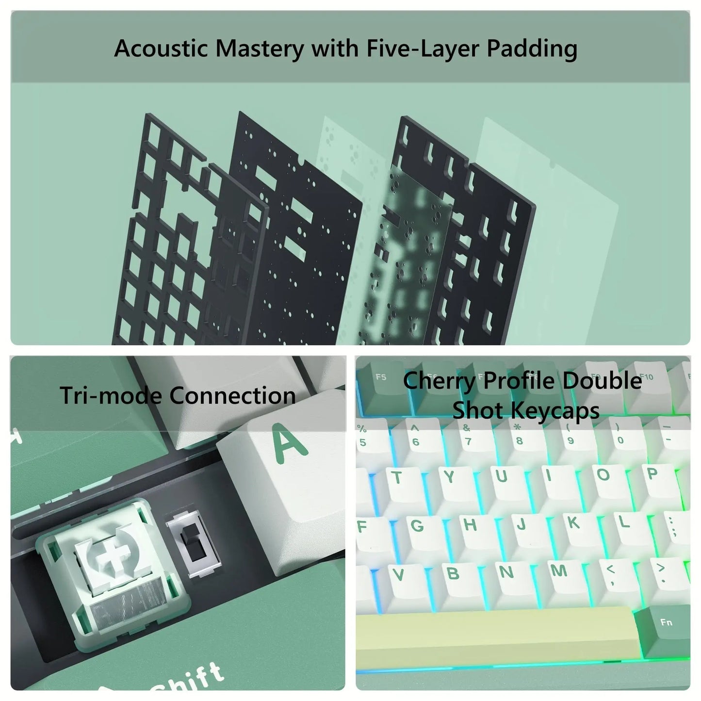 SK75 TMR Wireless Magnetic Switch Aluminum Keyboard