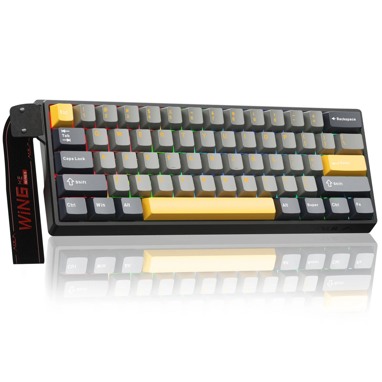 Magnetic Switch Keyboard Rapid Trigger 8K Return RGB Hotswap 60% Layout Esports Gaming Keyboard