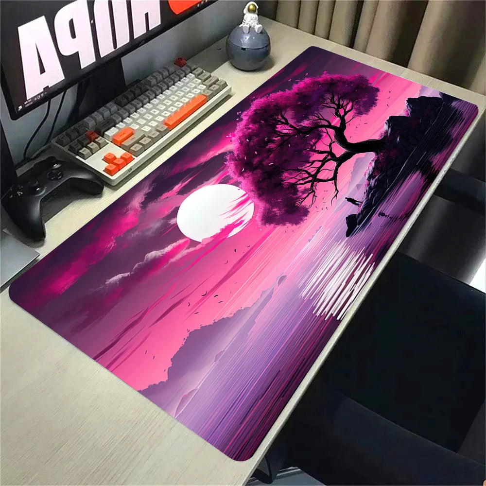Landscape Pink Sakura Table Pads
