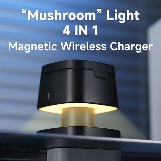 Magnetic 3 in 1 Wireless Charger For iPhone 17 16 15 14 13 12 Fast Charging Station