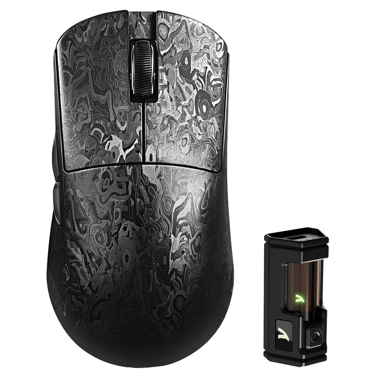 ATTACK SHARK R11 ULTRA Carbon Fiber Wireless Gaming Mouse,