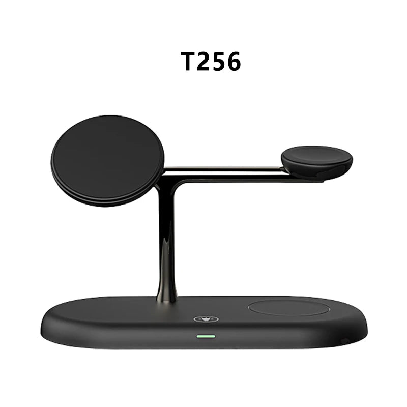 3 in 1 Wireless Charger Stand For iPhone 12/13/14/15/16/17 Fast Charging Station